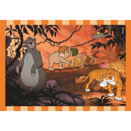 CLEMENTONI Puzzle Disney klasika 4v1 (12+16+20+24 dílků) 155533