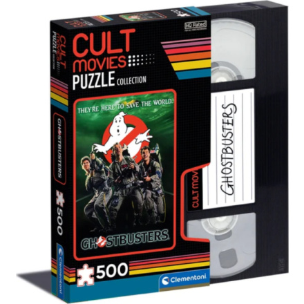 CLEMENTONI Puzzle Cult Movies: Krotitelé duchů 500 dílků 155579