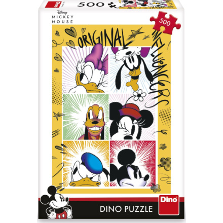 DINO Puzzle Mickeyho parta 500 dílků 155628