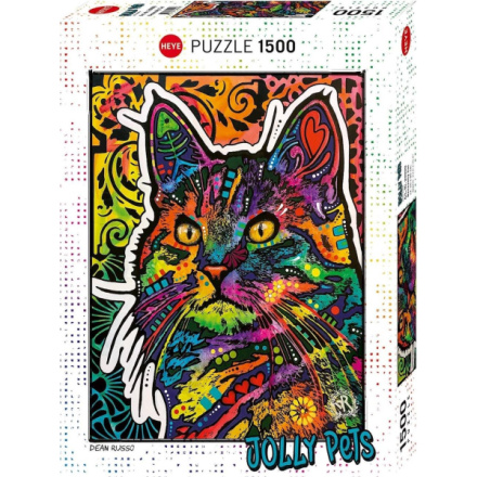 HEYE Puzzle Jolly Pets: Nezbytná kočka 1500 dílků 155657