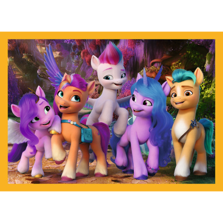 TREFL Puzzle My Little Pony: Seznamte se s poníky 4v1 (35,48,54,70 dílků) 155978