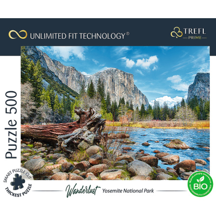 TREFL Puzzle UFT Wanderlust: Yosemitský národní park, Kalifornie, USA 500 dílků 155985