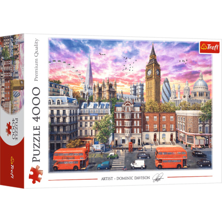 TREFL Puzzle Procházka Londýnem 4000 dílků 155989