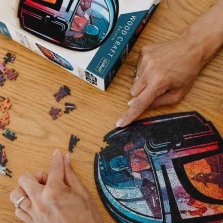 TREFL Wood Craft Origin puzzle The Mandalorian 160 dílků 156011