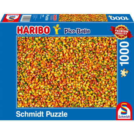 SCHMIDT Puzzle Haribo: Pico-balla 1000 dílků 156139