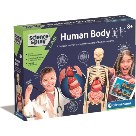 CLEMENTONI Science&Play Laboratoř: Lidské tělo 156165