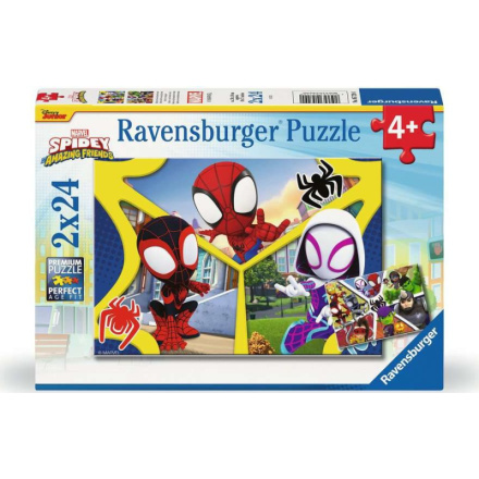 RAVENSBURGER Puzzle Spidey 2x24 dílků 156176