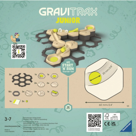 RAVENSBURGER GraviTrax Junior Startovní sada Start 156228