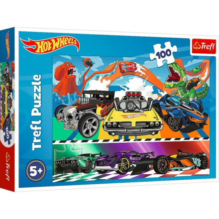 TREFL Puzzle Hot Wheels 100 dílků 156282