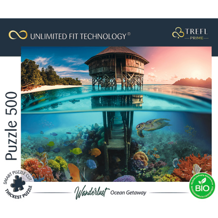 TREFL Puzzle UFT Wanderlust: Vstup do oceánu 500 dílků 156286