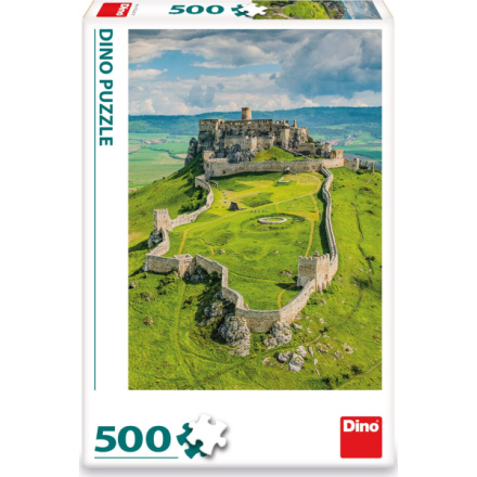 DINO Puzzle Spišský hrad 500 dílků 156315