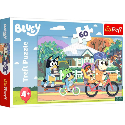 TREFL Puzzle Štastná Bluey 60 dílků 156452