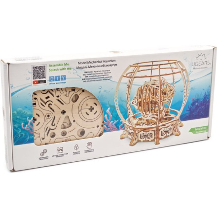 UGEARS 3D puzzle Akvárium 325 dílků 156842