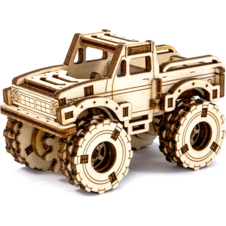 WOODEN CITY 3D puzzle Superfast Monster Truck 4 157256