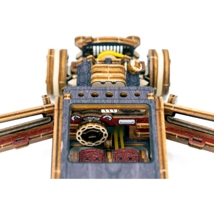 WOODEN CITY 3D puzzle Automobil Hot Rod Limitovaná edice 142 dílů 157258