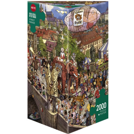 HEYE Puzzle Pouliční průvod 2000 dílků 157322