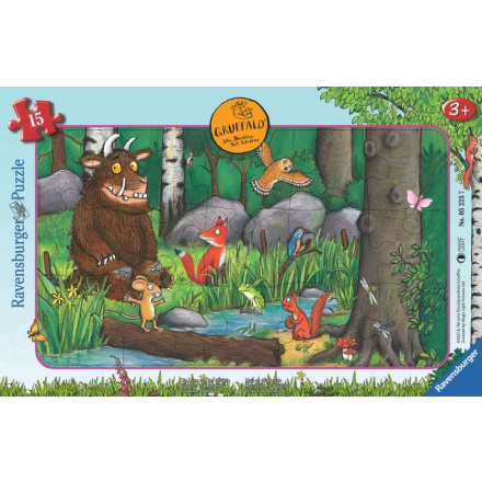 RAVENSBURGER Puzzle Myš a Gruffalo 15 dílků 157878