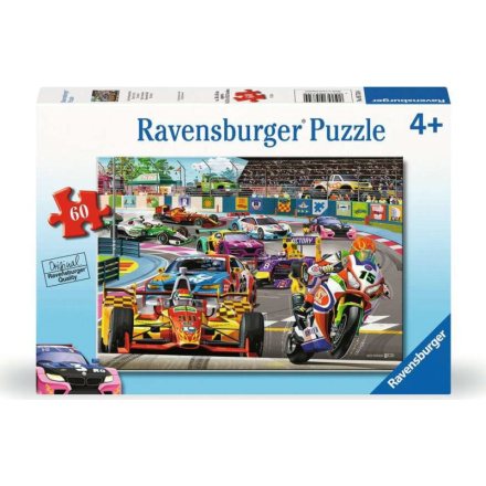 RAVENSBURGER Puzzle Závodní rally 60 dílků 157889