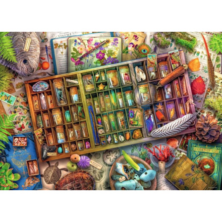 RAVENSBURGER Puzzle Přírodopisná sbírka 1000 dílků 157933