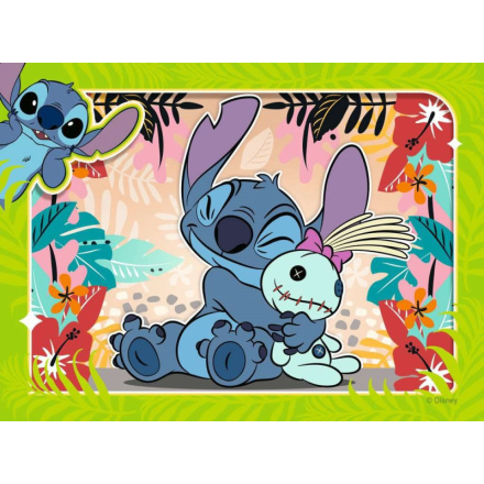 RAVENSBURGER Puzzle Lilo a Stitch 4v1 (12, 16, 20, 24 dílků) 157979