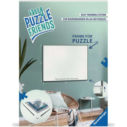 RAVENSBURGER Rám na puzzle My Puzzle Friends 49x36cm - černý 158203