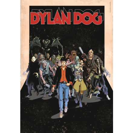 CLEMENTONI Puzzle Dylan Dog: Noční můry 1000 dílků 158269