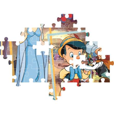 CLEMENTONI Puzzle Pinocchio 104 dílků 158374