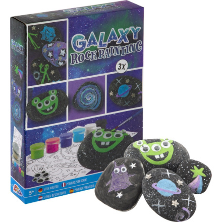 GRAFIX Malování na kamínky: Galaxy 158584