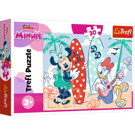 TREFL Puzzle Barevná Minnie 30 dílků 158716