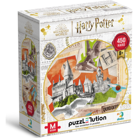 DODO Puzzle Harry Potter: Škola čar a kouzel v Bradavicích 450 dílků 158899