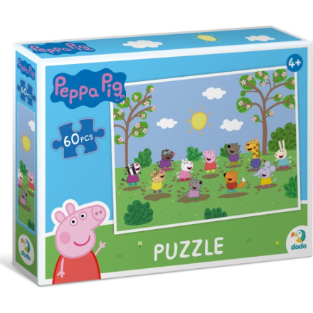 DODO Puzzle Prasátko Peppa: Zábava na sluníčku 60 dílků 158930