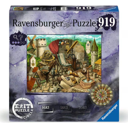 RAVENSBURGER Únikové EXIT puzzle Kruh: Anno 1683, 919 dílků 158999