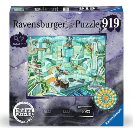 RAVENSBURGER Únikové EXIT puzzle Kruh: Anno 2083, 919 dílků 159001