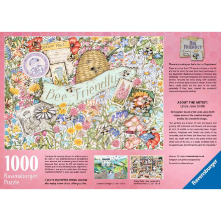 RAVENSBURGER Puzzle Včelařův svět (Bee Friendly) 1000 dílků 159004