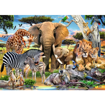 RAVENSBURGER Puzzle Mateřská láska XXL 500 dílků 159272