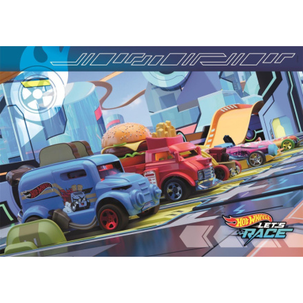 CLEMENTONI Puzzle Hot Wheels 2x60 dílků 159464