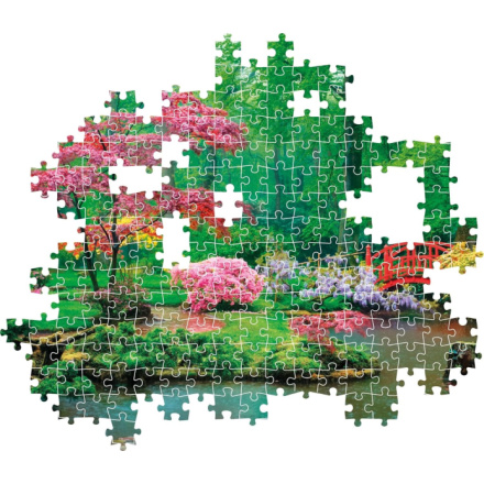 CLEMENTONI Peace puzzle: Konejšivé kapky deště 500 dílků 159501