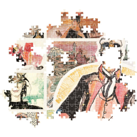 CLEMENTONI Puzzle Corto Maltese: Daleká cesta 1000 dílků 159505