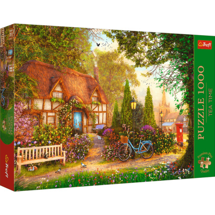 TREFL Puzzle Premium Plus Tea Time: Venkovské stavení 1000 dílků 159669