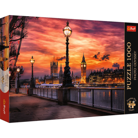 TREFL Puzzle Premium Plus Photo Odyssey: Big Ben, Londýn 1000 dílků 159692