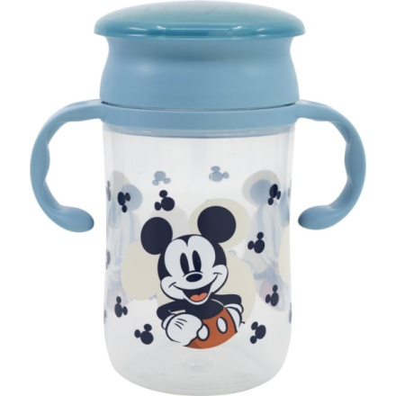 STOR Dětský trénovací hrneček 395 ml Mickey Mouse 159802