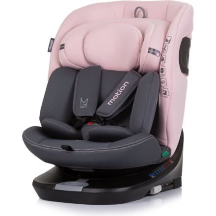 CHIPOLINO Autosedačka Motion i-Size 40-150cm Isofix 360, Flamingo 159958, 2024