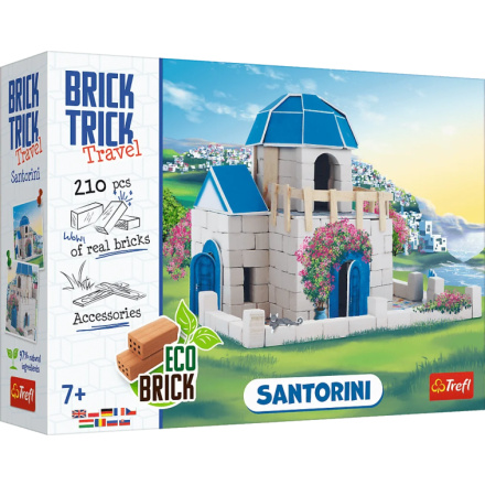 TREFL BRICK TRICK Travel: Santorini M 260 dílů 160158