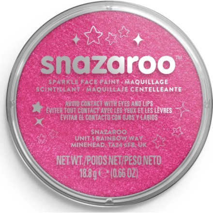 SNAZAROO Barva na obličej Třpytivá Růžová (Sparkle Pink) 18ml 160209