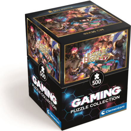 CLEMENTONI Puzzle Gaming Collection: League of Legends 500 dílků 160264