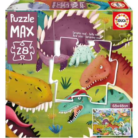 EDUCA Puzzle Dinosauři 28 dílků 160311