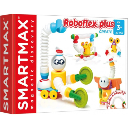 SMARTMAX Magnetická stavebnice Roboti plus 20 dílků 160326