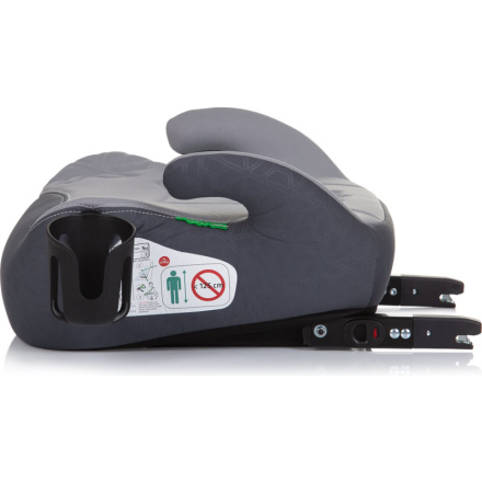 CHIPOLINO Podsedák Wing i-Size 125-150cm Isofix, Ash Grey 160710, (2024)