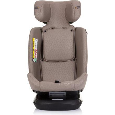 CHIPOLINO Autosedačka Supreme i-Size 40-150cm Isofix 360, Macadamia 160779, (2024)