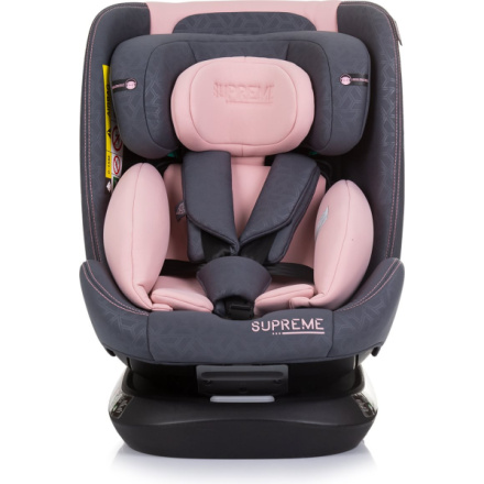 CHIPOLINO Autosedačka Supreme i-Size 40-150cm Isofix 360, Flamingo 160781, (2024)